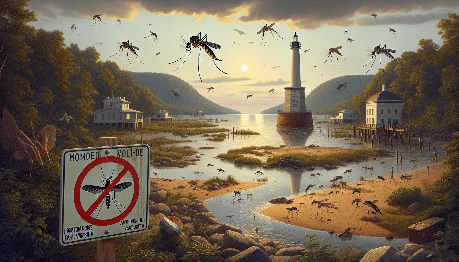 mosquito-borne diseases hampton roads va